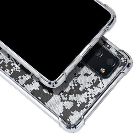 NHL Los Angeles Kings Camo Galaxy S20 FE Clear Case